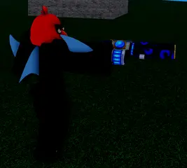 Bizarre Revolver Aimed